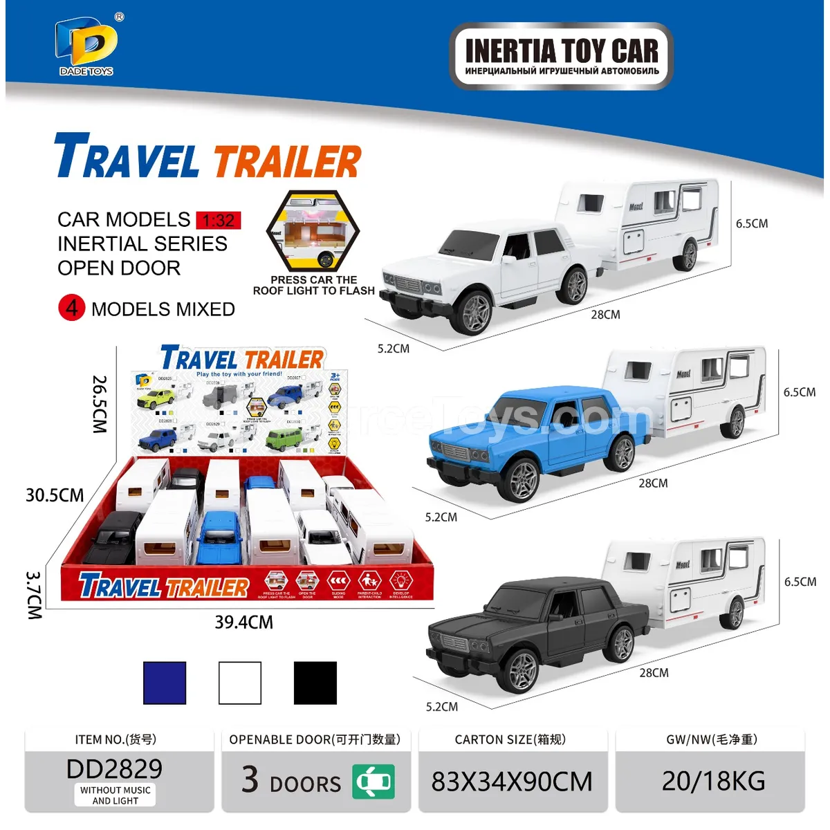 Friction-Powered Motorhome Toy Friction-Powered Motorhome Toy