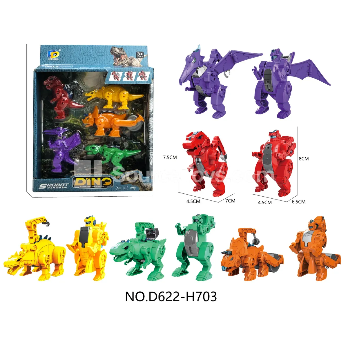 DIY Transforming Dinosaur Model Kit DIY Transforming Dinosaur Model Kit