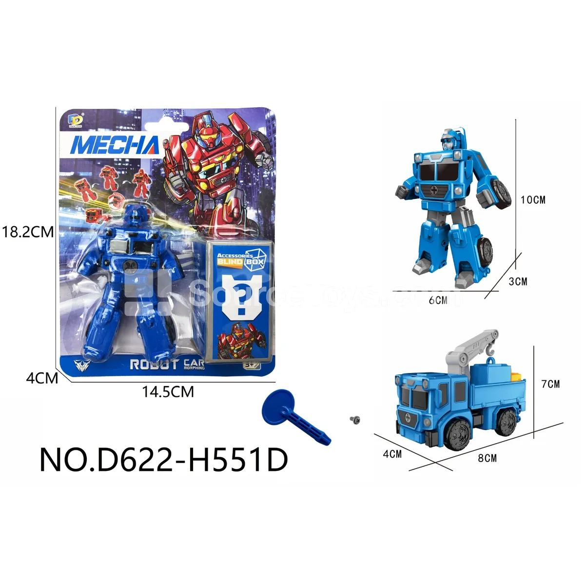 DIY Assembly Transforming Rescue Vehicle (D622-H551D) DIY Assembly Transforming Rescue Vehicle (D622-H551D)