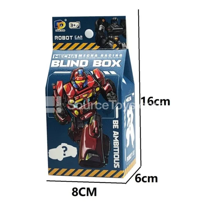 DIY Transforming Vehicle Model Kit Blind Box