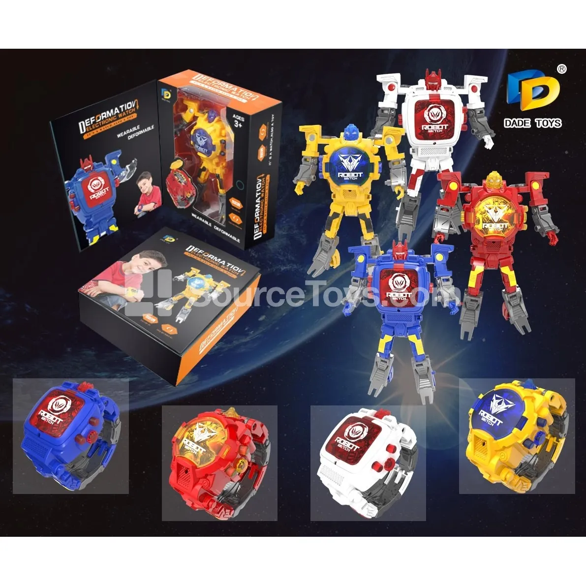 Electronic Transforming Watch (D622-H012)