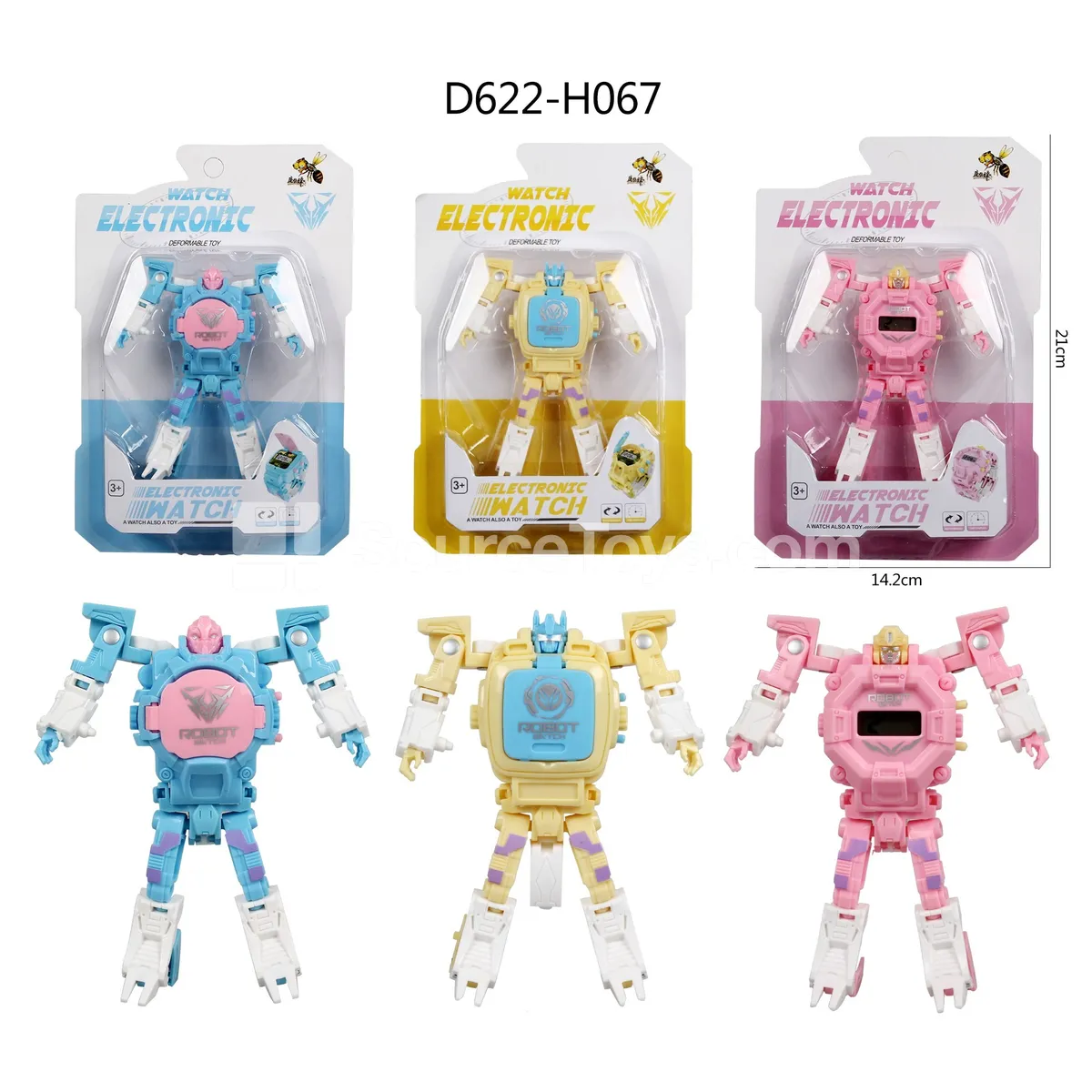 Transforming Wristwatch Toy (D622-H067)