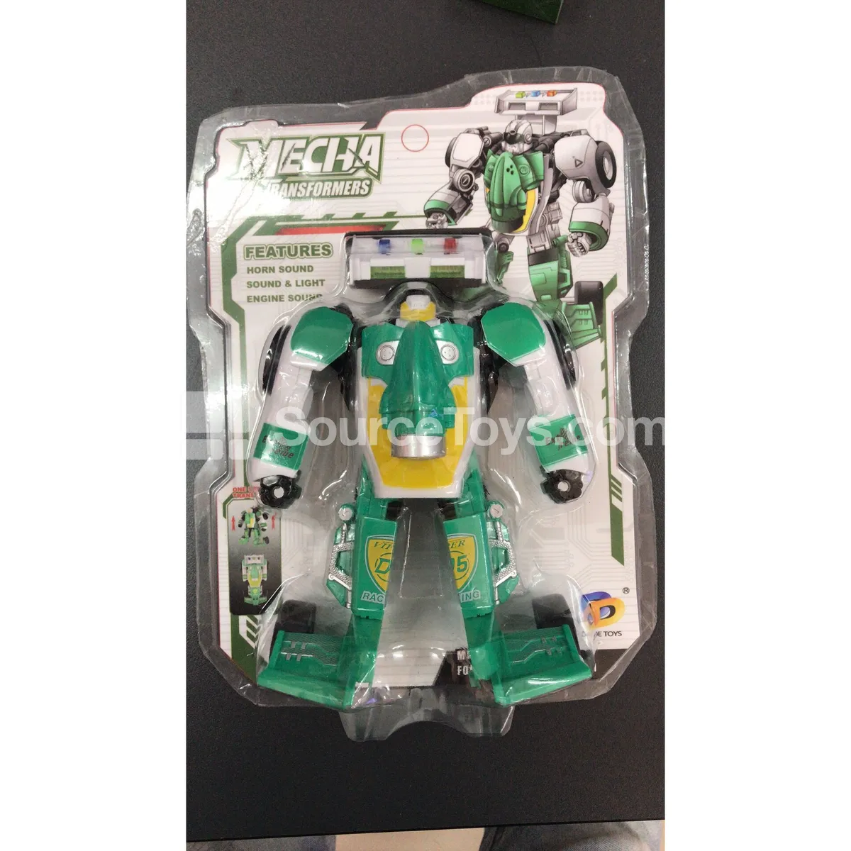 Transforming Robot Toy with Music and Lights (D622-H052A)