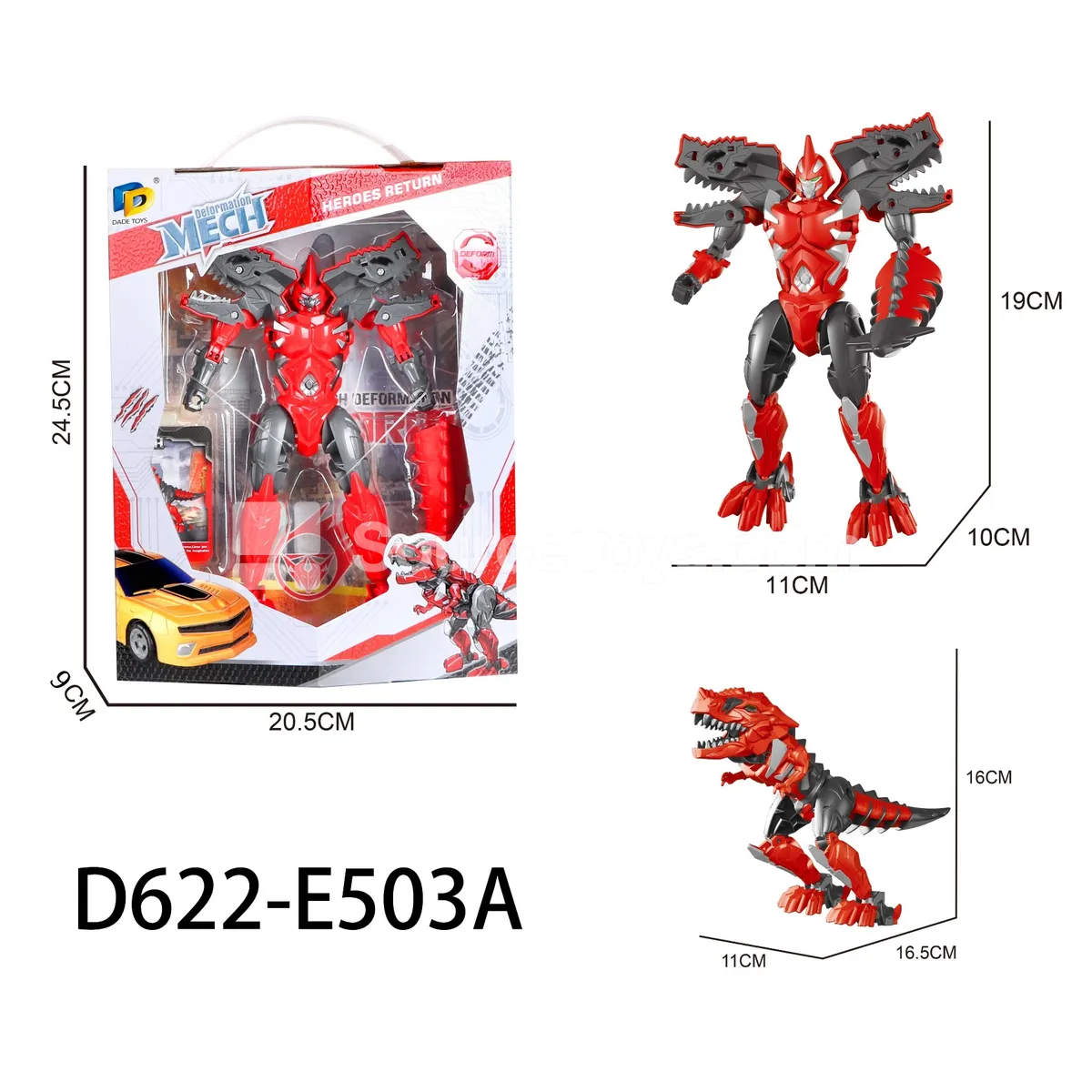 Transforming Mecha Toy, Window Box (D622-E503A)