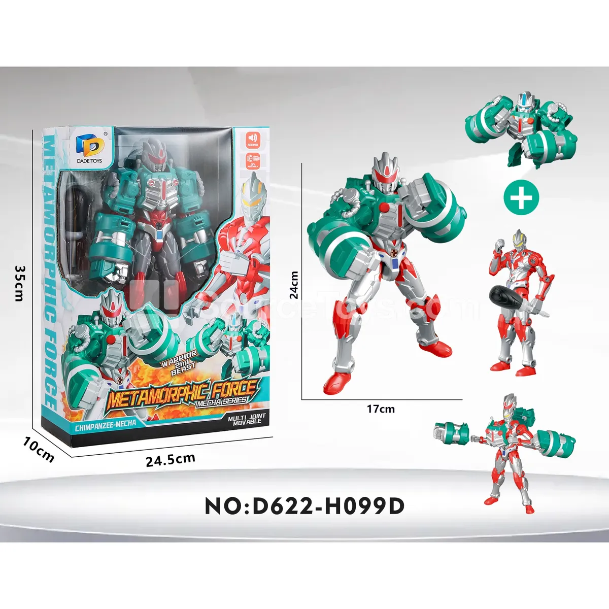 Transforming Gorilla Figure (D622-H099D) Transforming Gorilla Figure (D622-H099D)