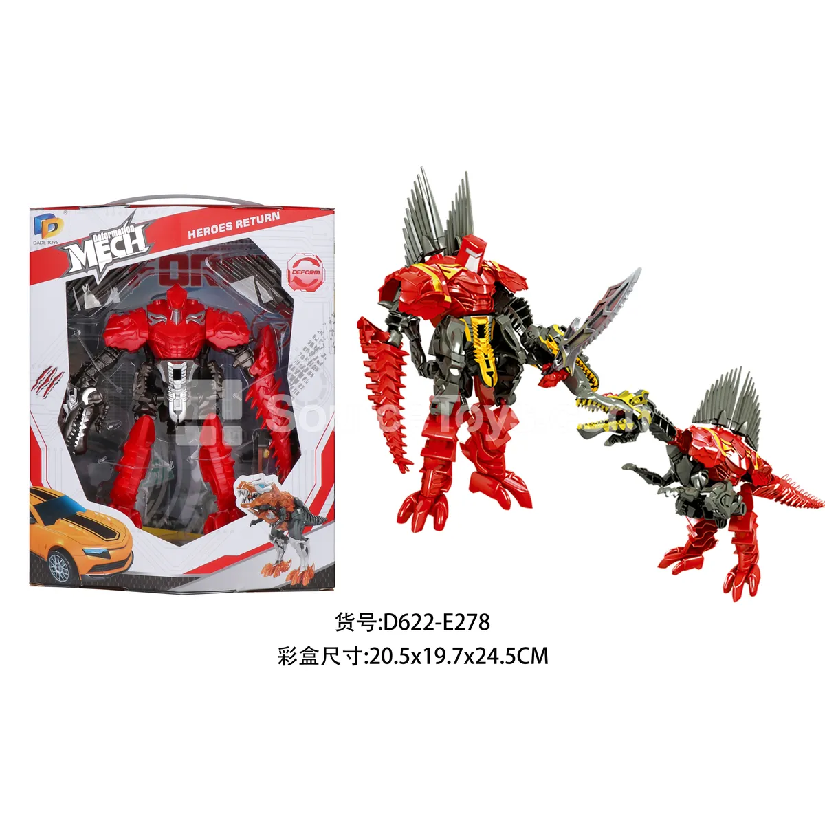 Transforming Mecha Toy (D622-E278)