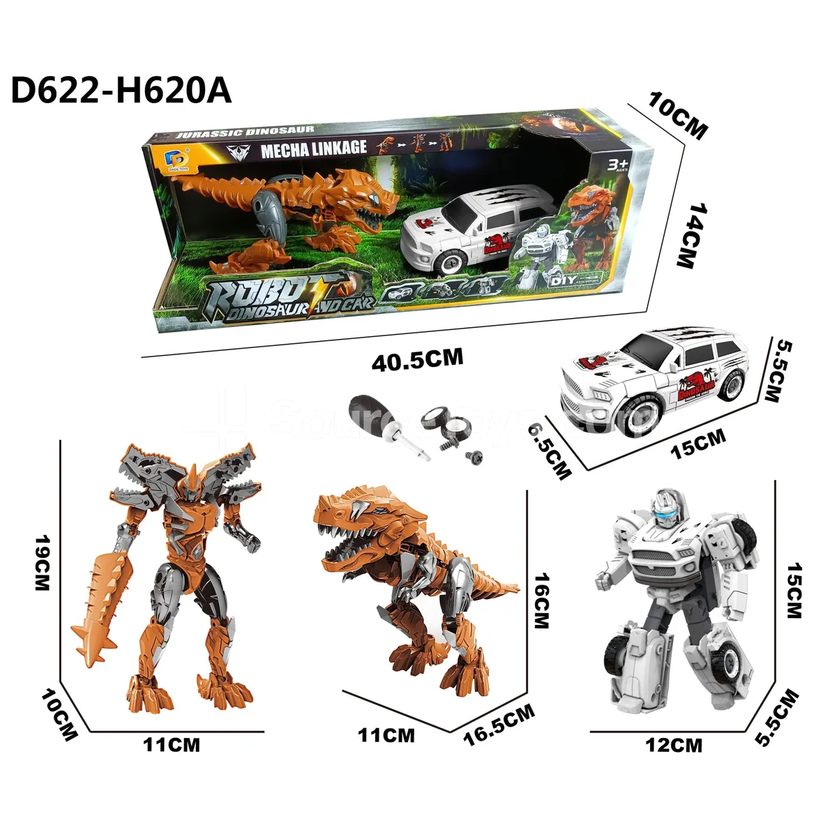 Transforming Mecha Toy, Display Box