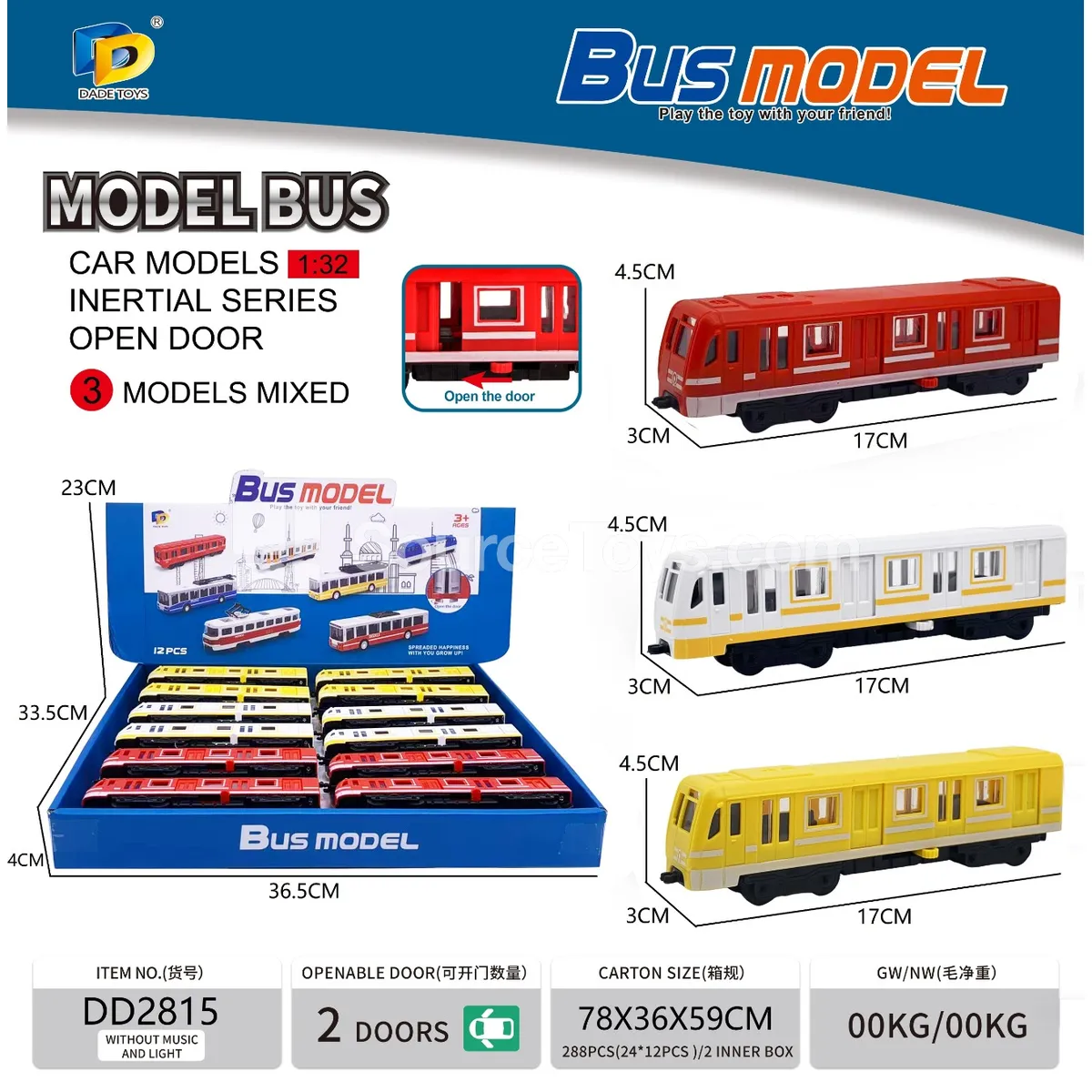Friction-Powered Toy Bus Friction-Powered Toy Bus