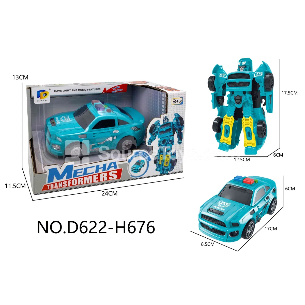 One-Step Transforming Toy (D622-H676)