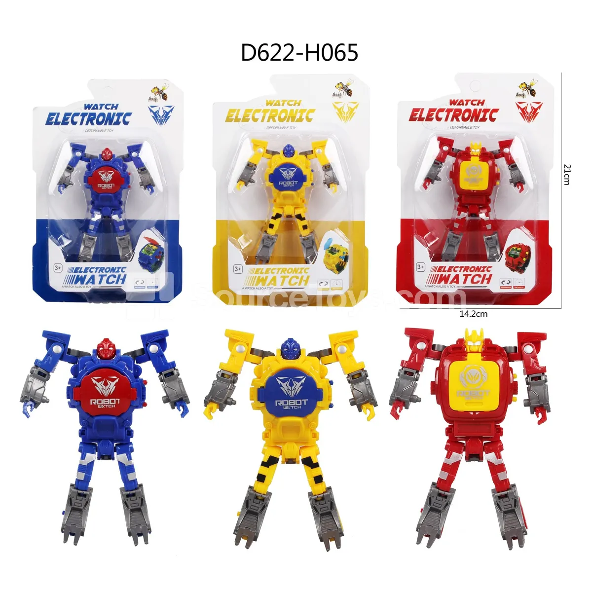 Transforming Wristwatch Toy (D622-H065)