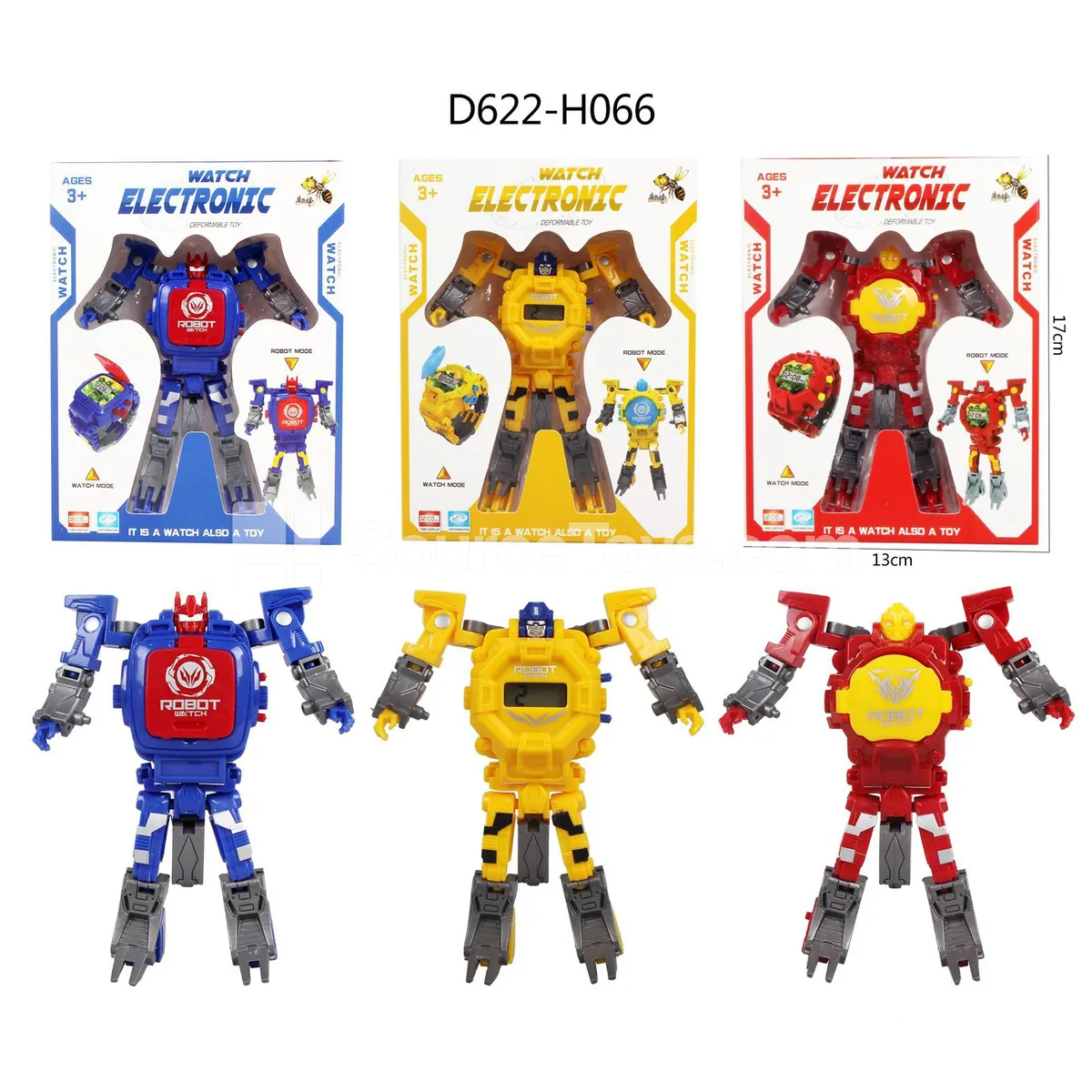 Transforming Wristwatch Toy (D622-H066)