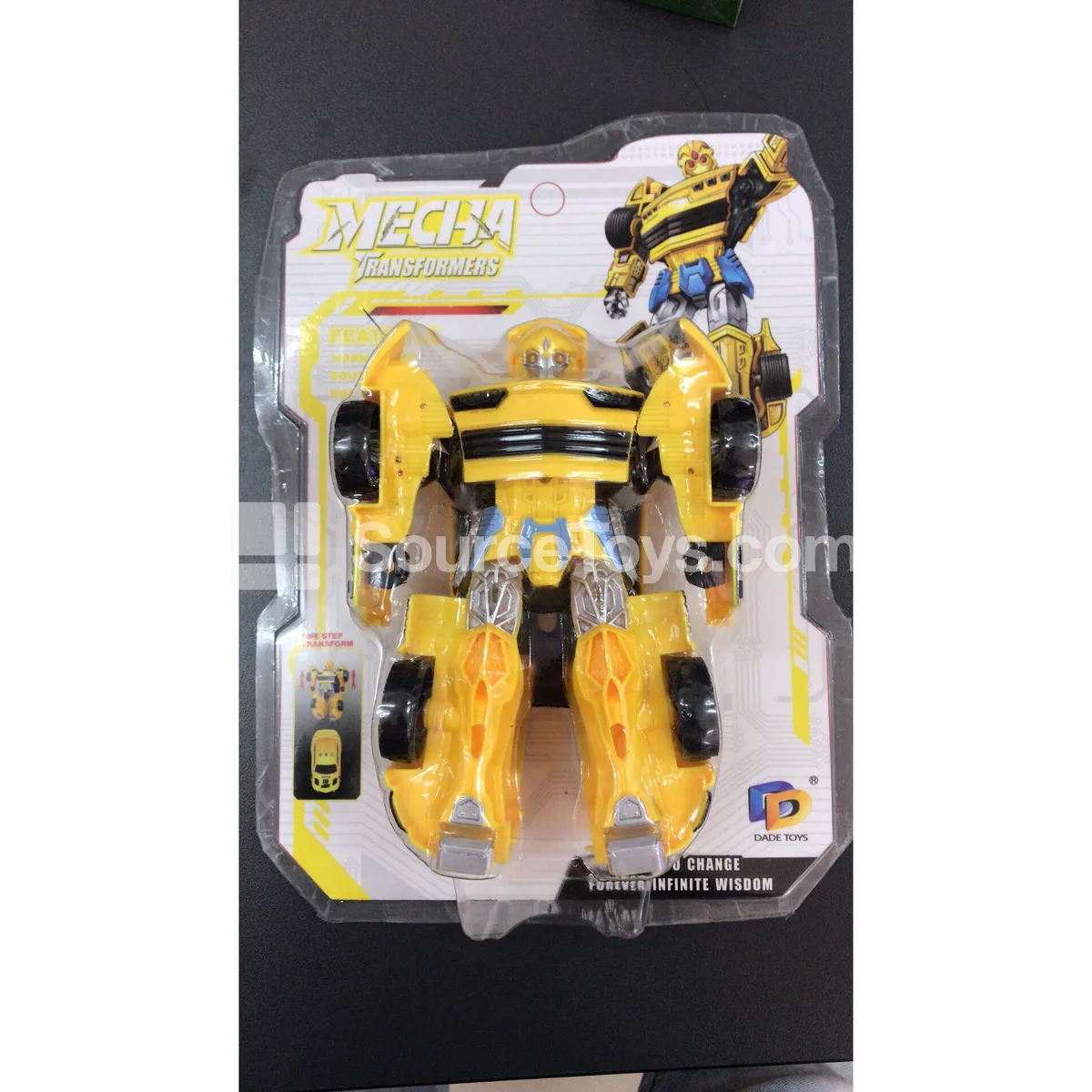 Transforming Robot Toy with Music and Lights (D622-H050A)