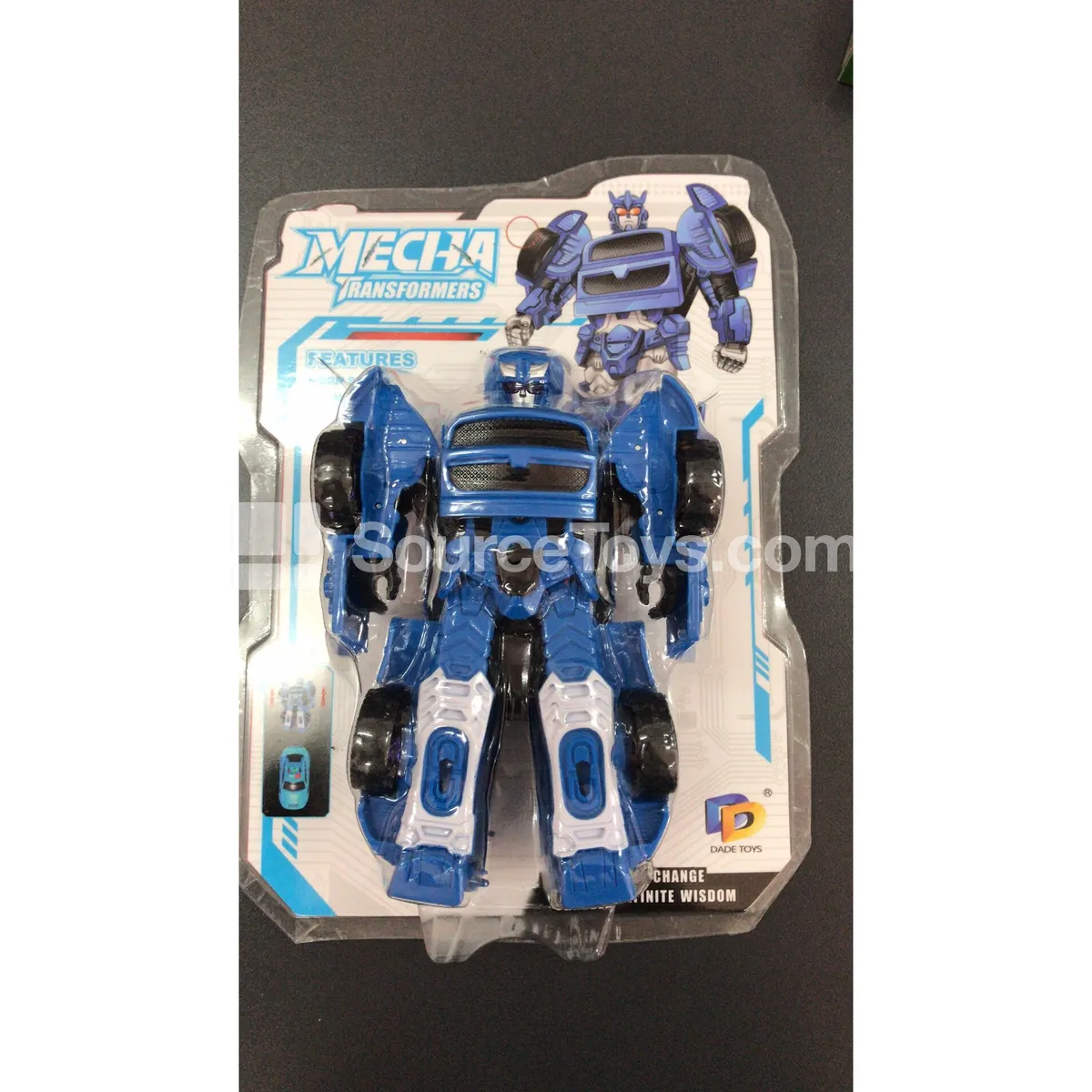 Transforming Mecha Toy with Music and Lights (D622-H051A)
