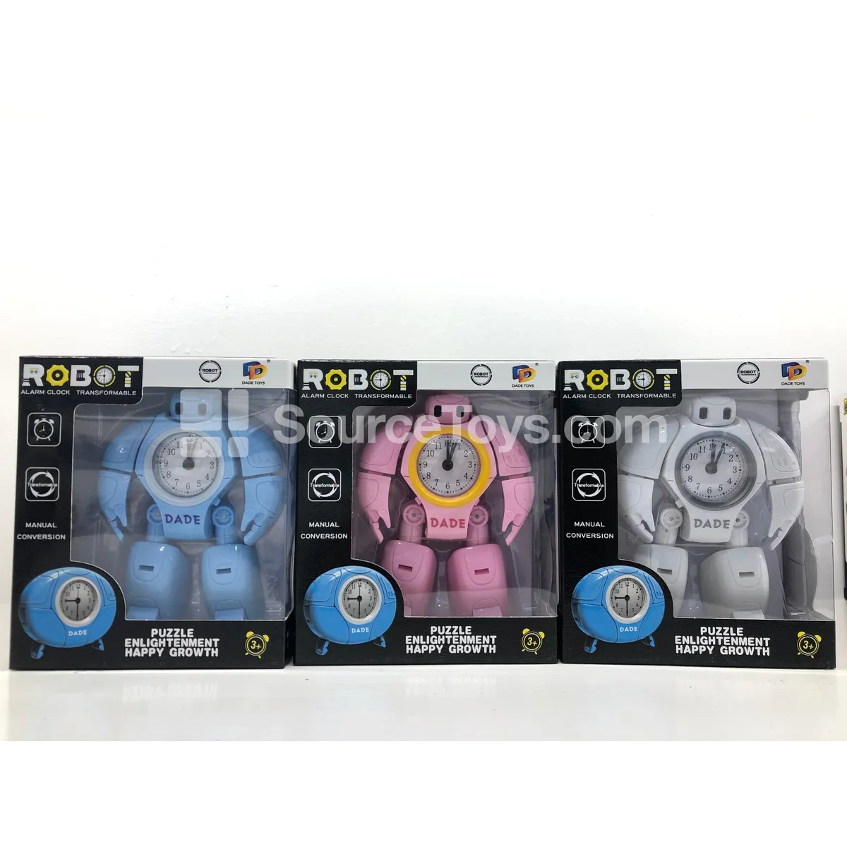 Transforming Robot Alarm Clock (D622-H073A) Transforming Robot Alarm Clock (D622-H073A)