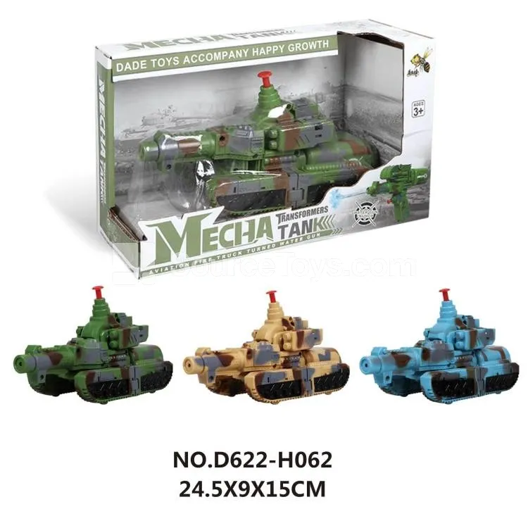 Transforming Tank Toy with Water Blaster (D622-H062) Transforming Tank Toy with Water Blaster (D622-H062)