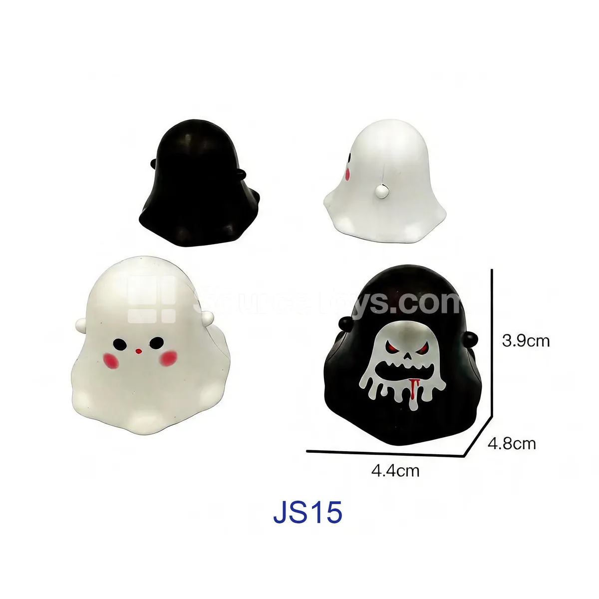 Halloween Pull-Back Toy Figures, Ghost and Vampire (JS15) Halloween Pull-Back Toy Figures, Ghost and Vampire (JS15)