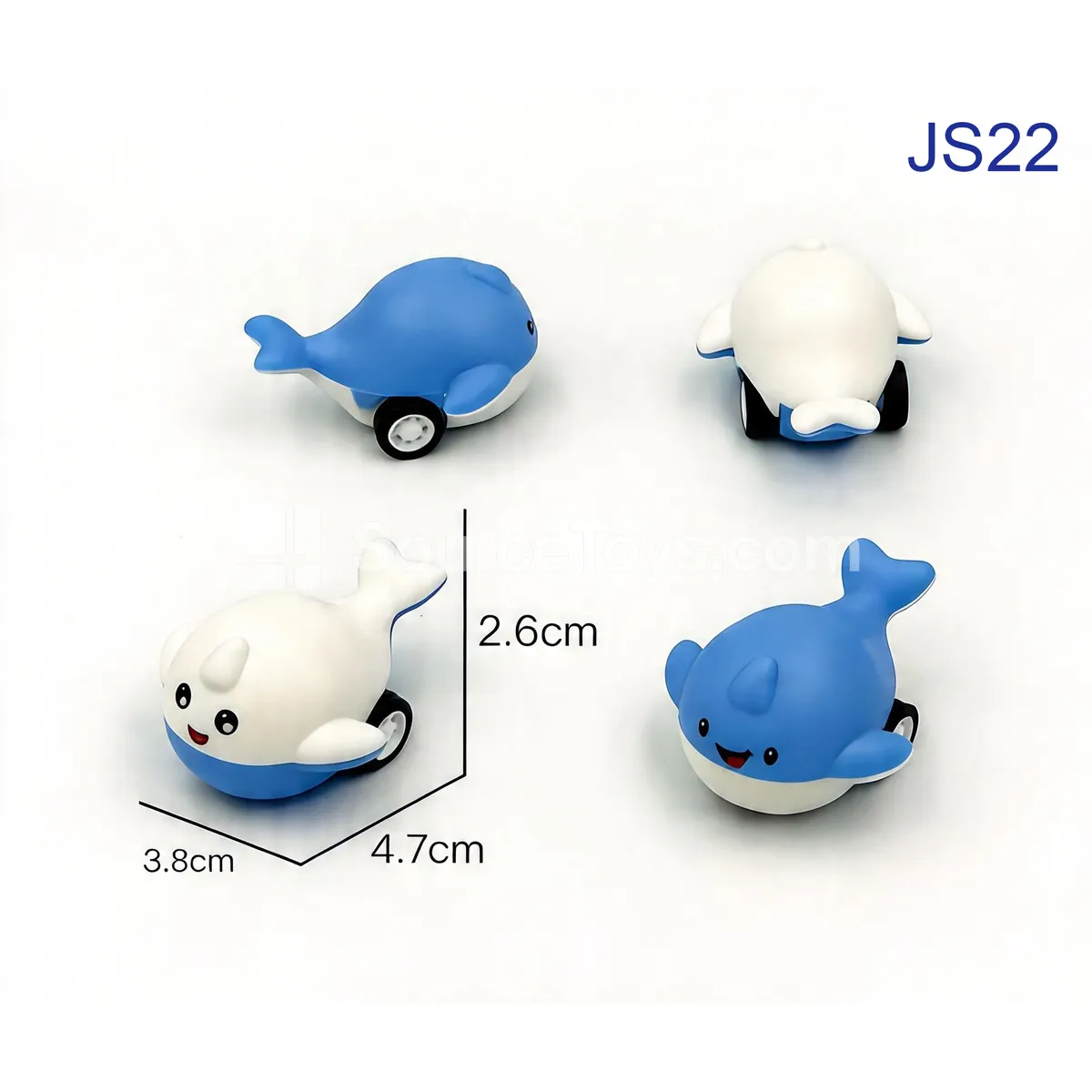 Cartoon Whale Pull-Back Toy Car (JS22) Cartoon Whale Pull-Back Toy Car (JS22)