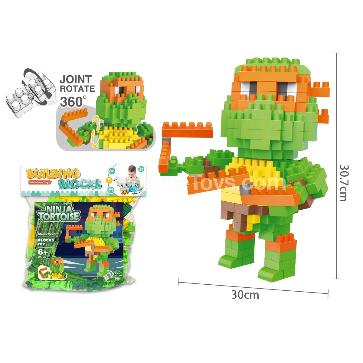 Michelangelo Large Building Blocks Set (2879B4) Michelangelo Large Building Blocks Set (2879B4)