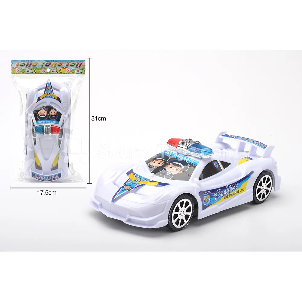 Friction-Powered Police Car Toy (6815A) Friction-Powered Police Car Toy (6815A)