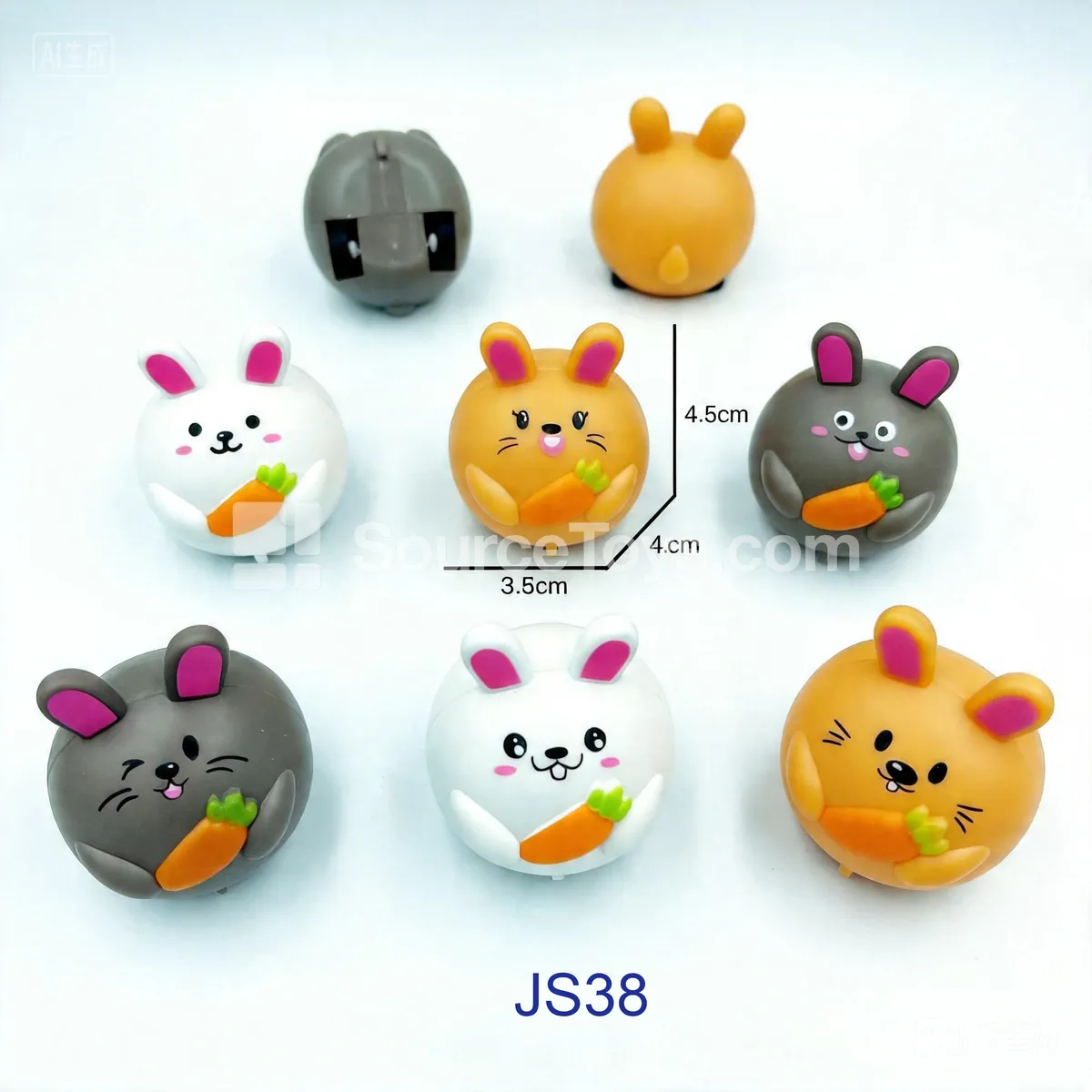 Easter Carrot Rabbit Pull-Back Toy Vehicle (JS38) Easter Carrot Rabbit Pull-Back Toy Vehicle (JS38)
