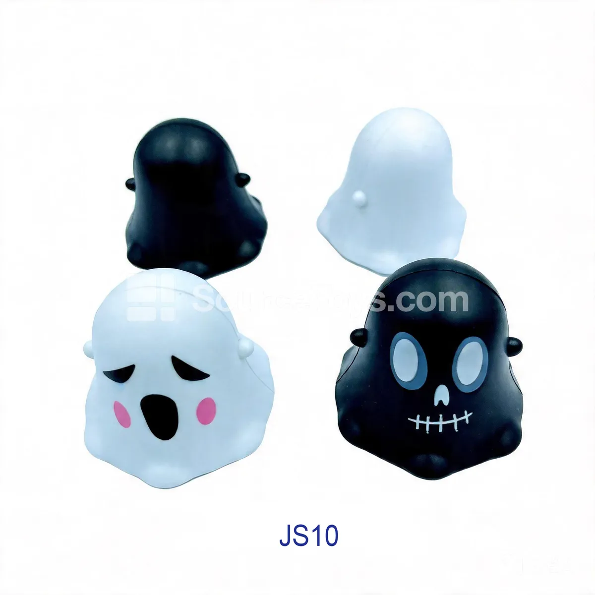 Pull-Back Ghost Halloween Toy (JS10)