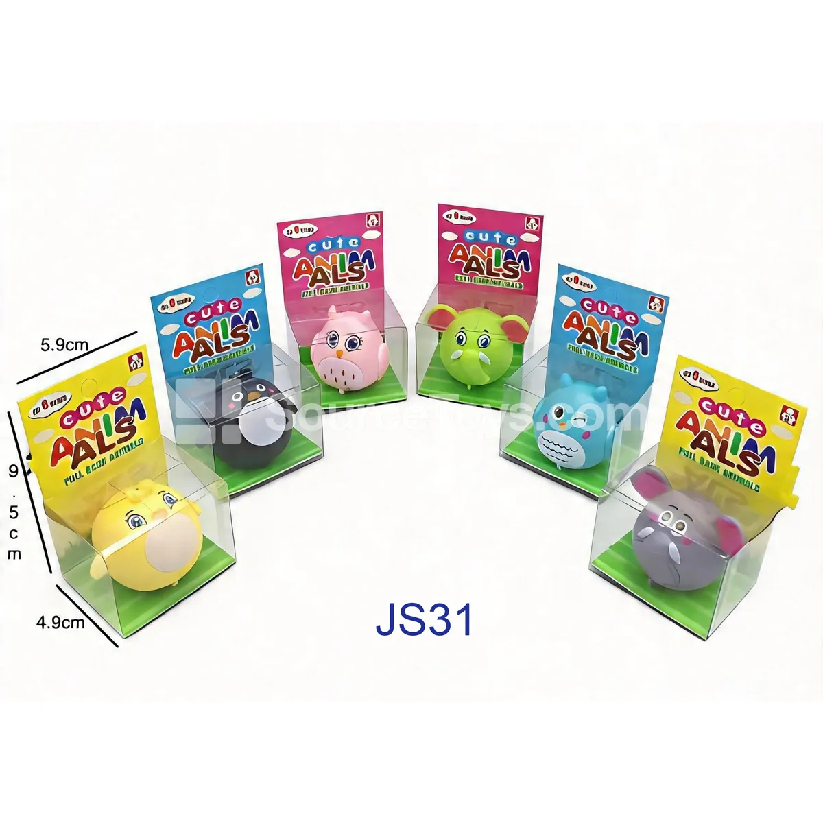 Pull-Back Animal Toys (JS31) Pull-Back Animal Toys (JS31)