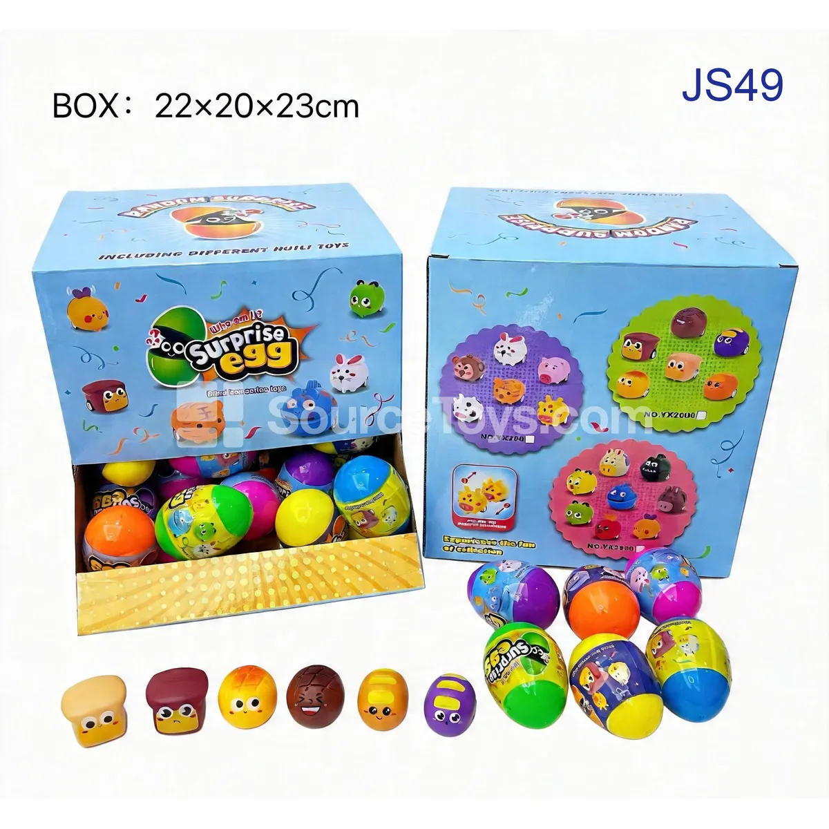 Easter Bread-Shaped Pull-Back Toy Cars, 6 Assorted Designs (JS49) Easter Bread-Shaped Pull-Back Toy Cars, 6 Assorted Designs (JS49)