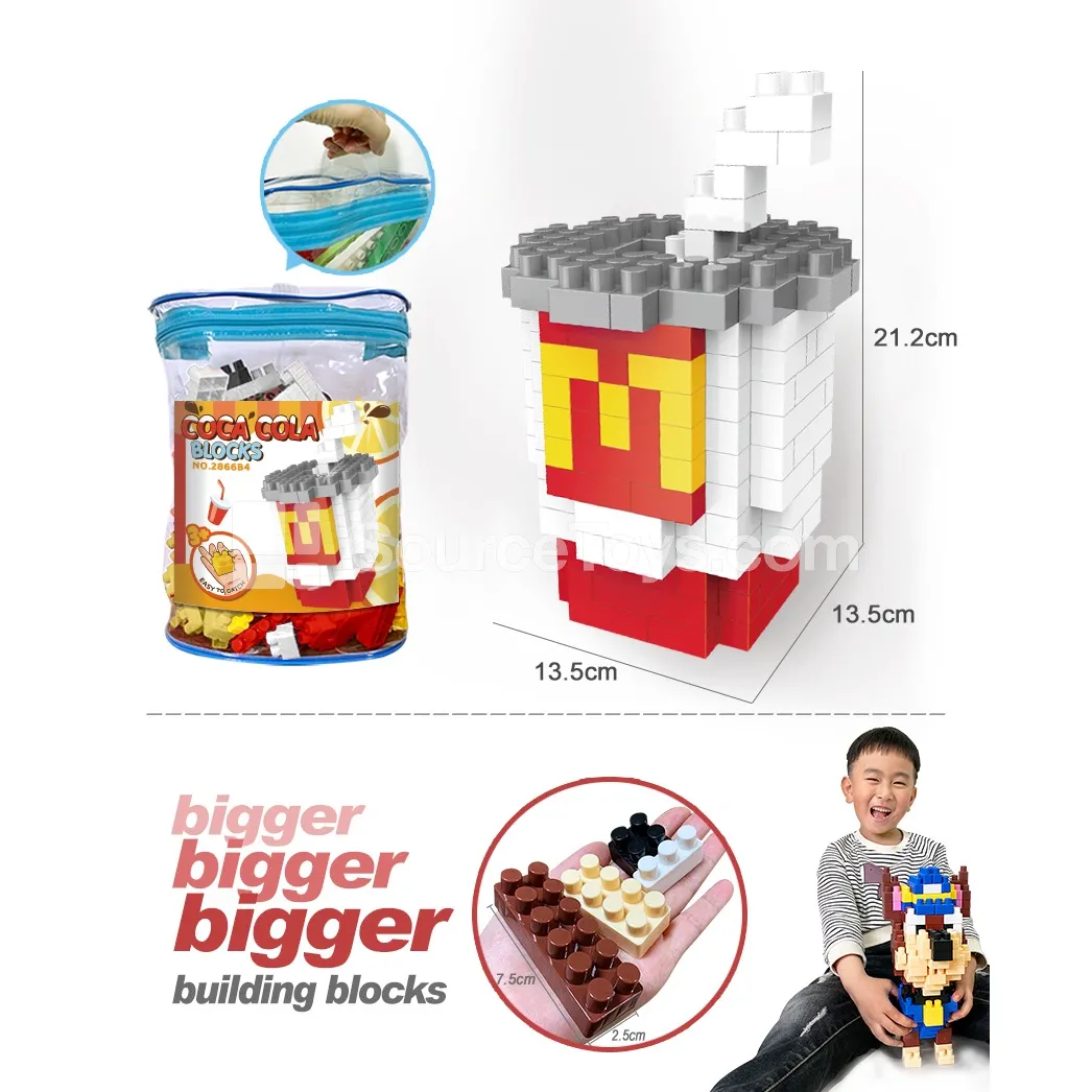 Large Building Block Set, 169 Pieces (2866C4) Large Building Block Set, 169 Pieces (2866C4)