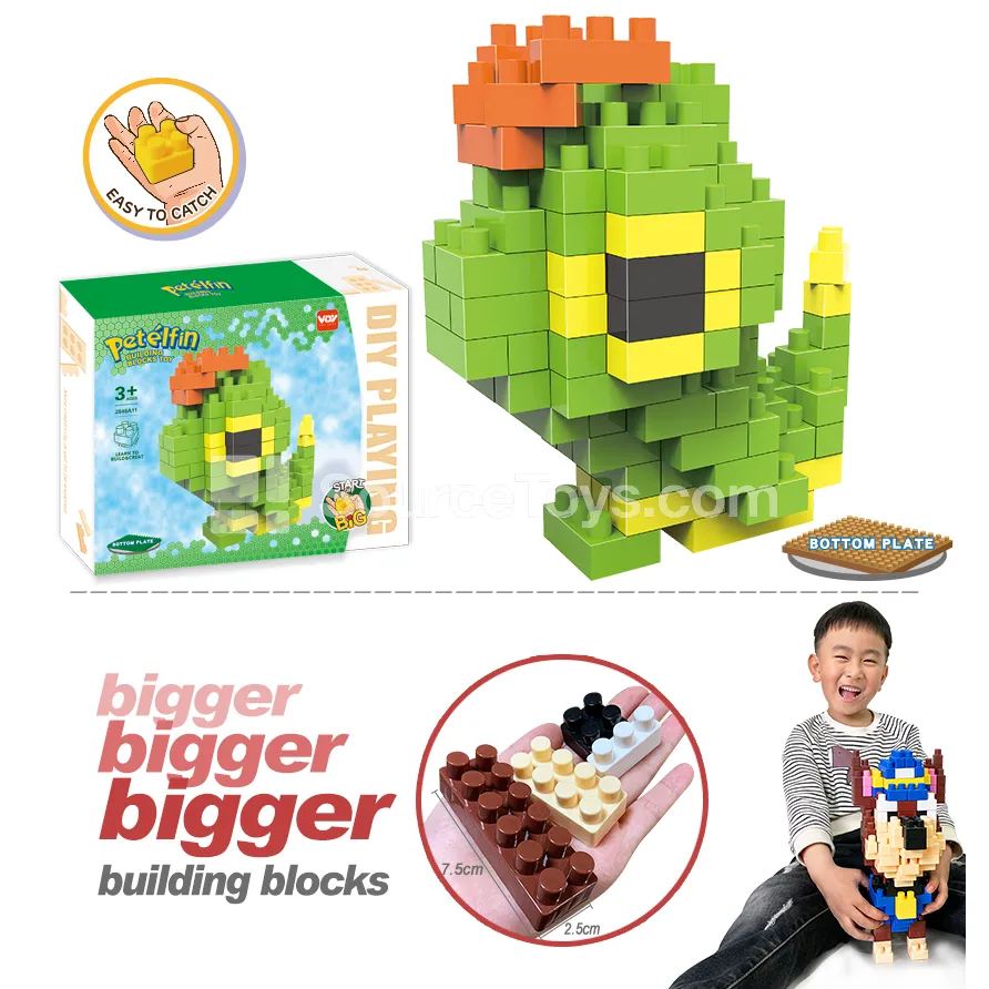 Large-Piece Building Block Set with Baseplate, 121 Pieces (2845A11) Large-Piece Building Block Set with Baseplate, 121 Pieces (2845A11)