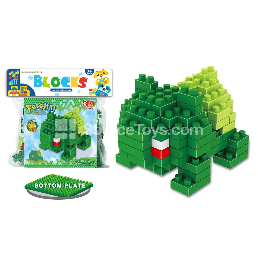 Large-Piece Building Block Set with Baseplate, 131 Pieces (2845B2) Large-Piece Building Block Set with Baseplate, 131 Pieces (2845B2)