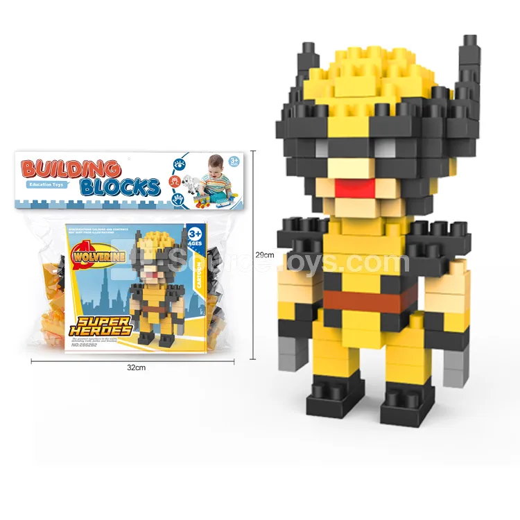 Superhero-Inspired Large Building Blocks, 121 Pieces (2862B2) Superhero-Inspired Large Building Blocks, 121 Pieces (2862B2)