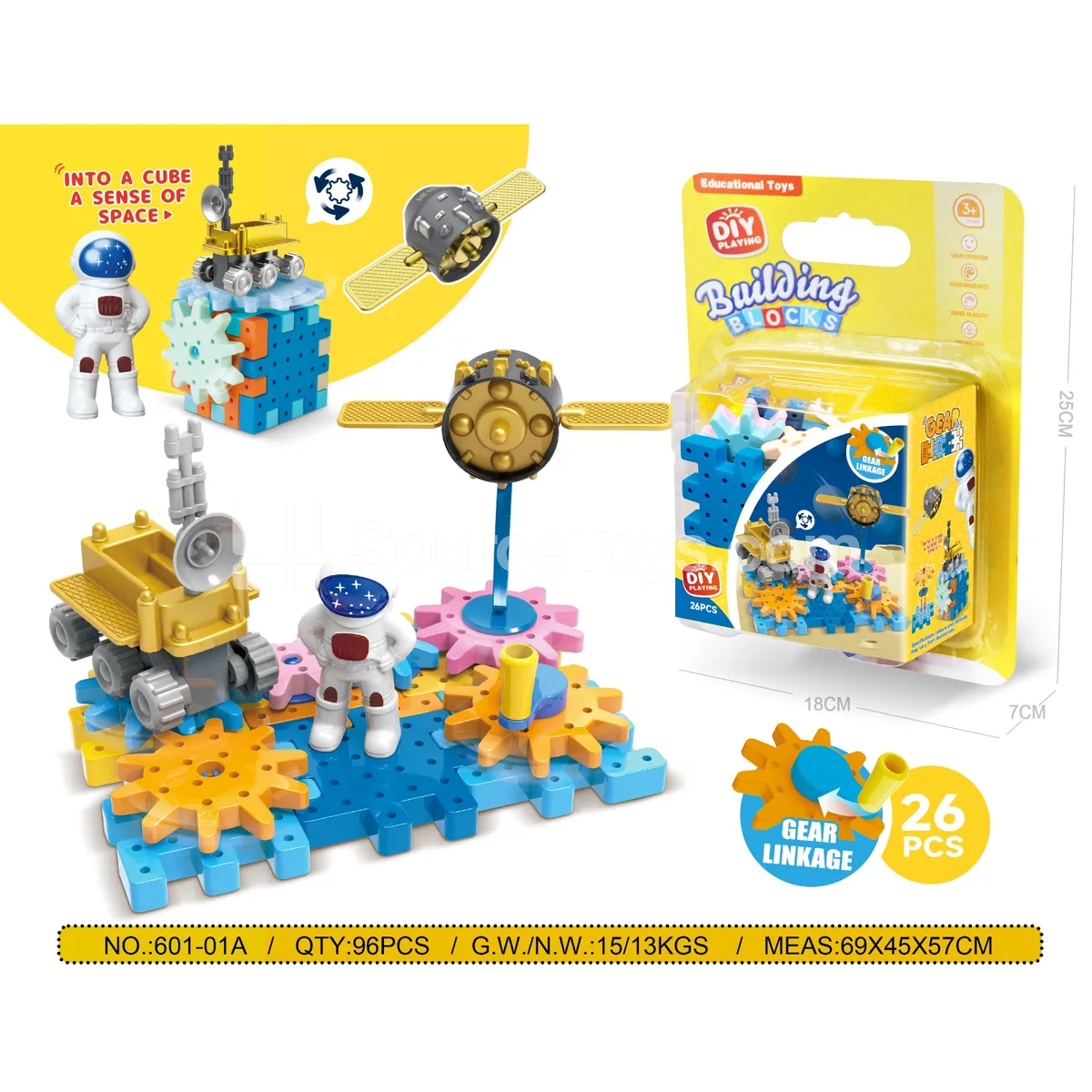 Space Astronaut Gear Building Set, 26 Pieces (601-01A) Space Astronaut Gear Building Set, 26 Pieces (601-01A)