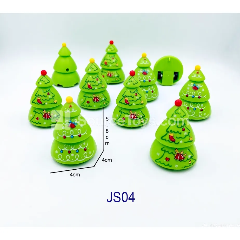 Pull-Back Christmas Tree Toys, 2 Assorted Designs (JS04) Pull-Back Christmas Tree Toys, 2 Assorted Designs (JS04)