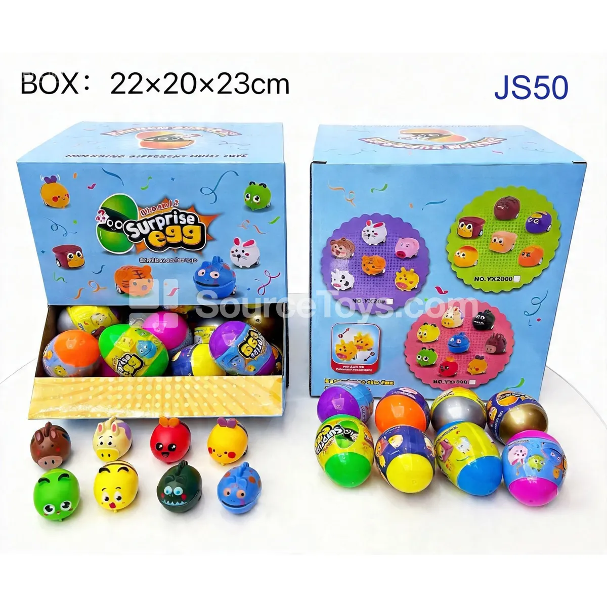 Easter Animal Pull-Back Cars, 8 Assorted Designs (JS50) Easter Animal Pull-Back Cars, 8 Assorted Designs (JS50)