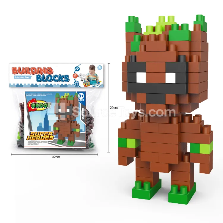 Large Building Blocks Set, 108 Pieces (2862B4) Large Building Blocks Set, 108 Pieces (2862B4)