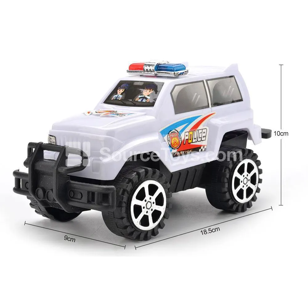 Friction-Powered Police Car Toy (3160A)