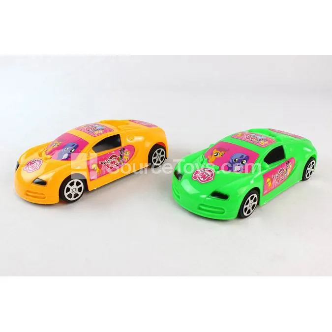 Friction-Powered Toy Car, Solid Color (3115C) Friction-Powered Toy Car, Solid Color (3115C)