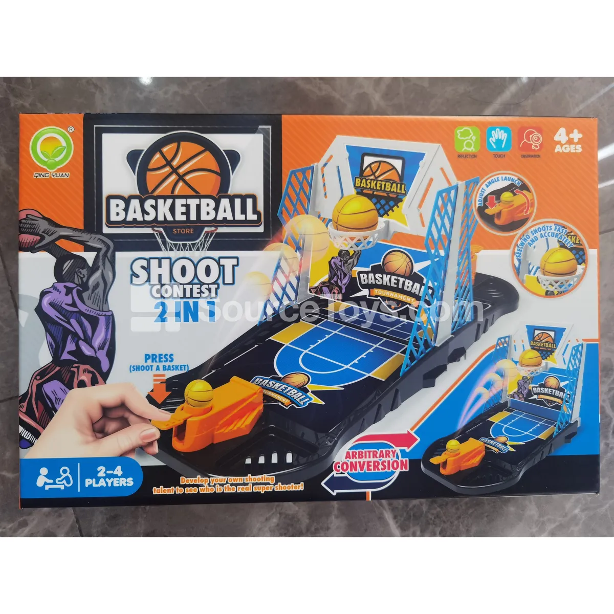 2-in-1 Basketball Shooting Toy (1201) 2-in-1 Basketball Shooting Toy (1201)