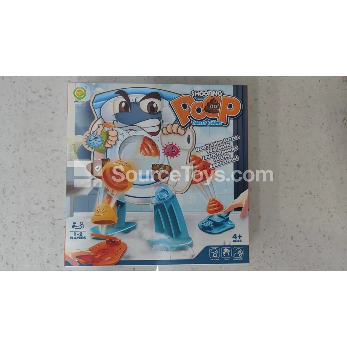 Throwing Toilet Toy (1118-1) Throwing Toilet Toy (1118-1)
