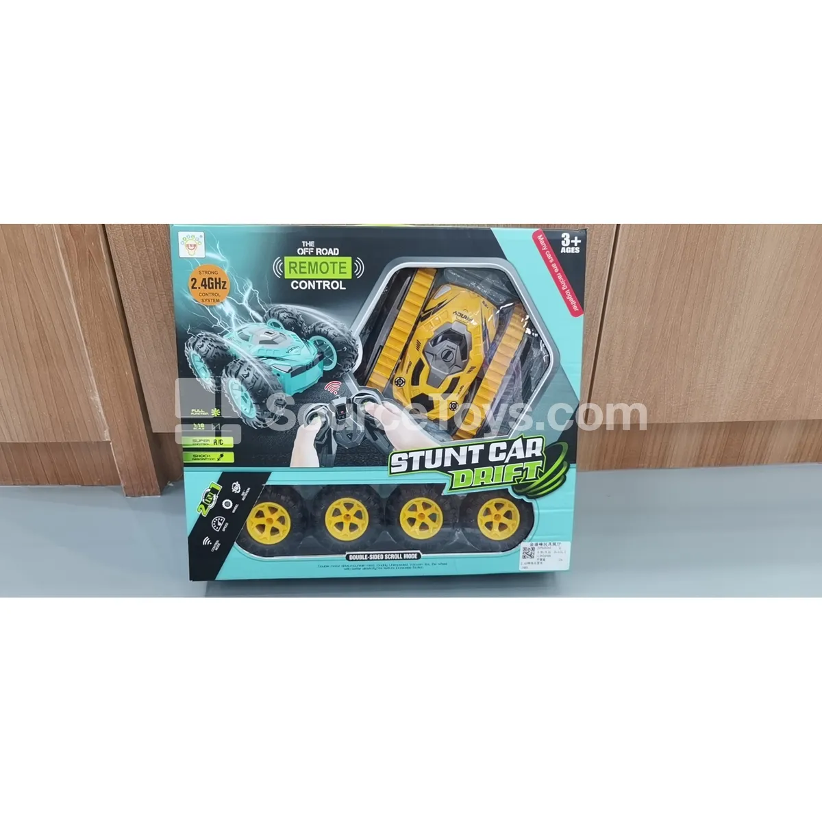2.4G Double-Sided Stunt Car with Battery Pack and USB Cable (1349A) 2.4G Double-Sided Stunt Car with Battery Pack and USB Cable (1349A)