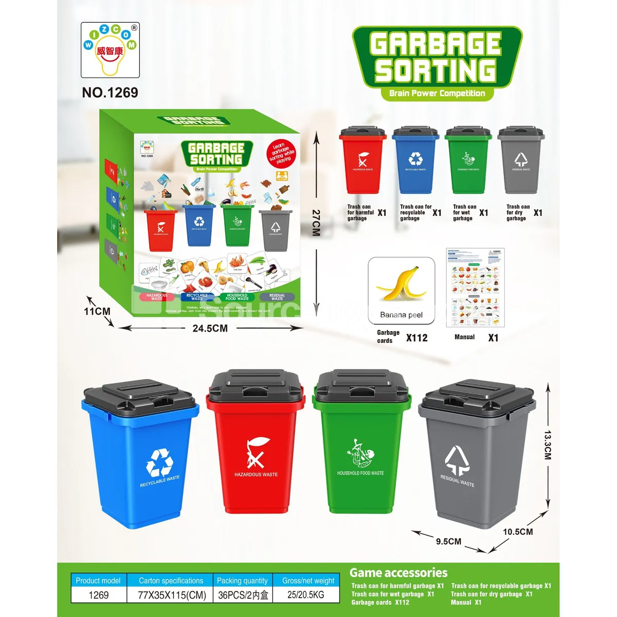 Waste Sorting Board Game (1269)