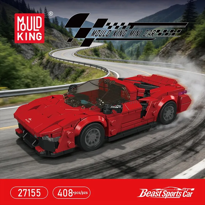 Beast Sports Car 8-Car Display Box Set (English Version) Beast Sports Car 8-Car Display Box Set (English Version)