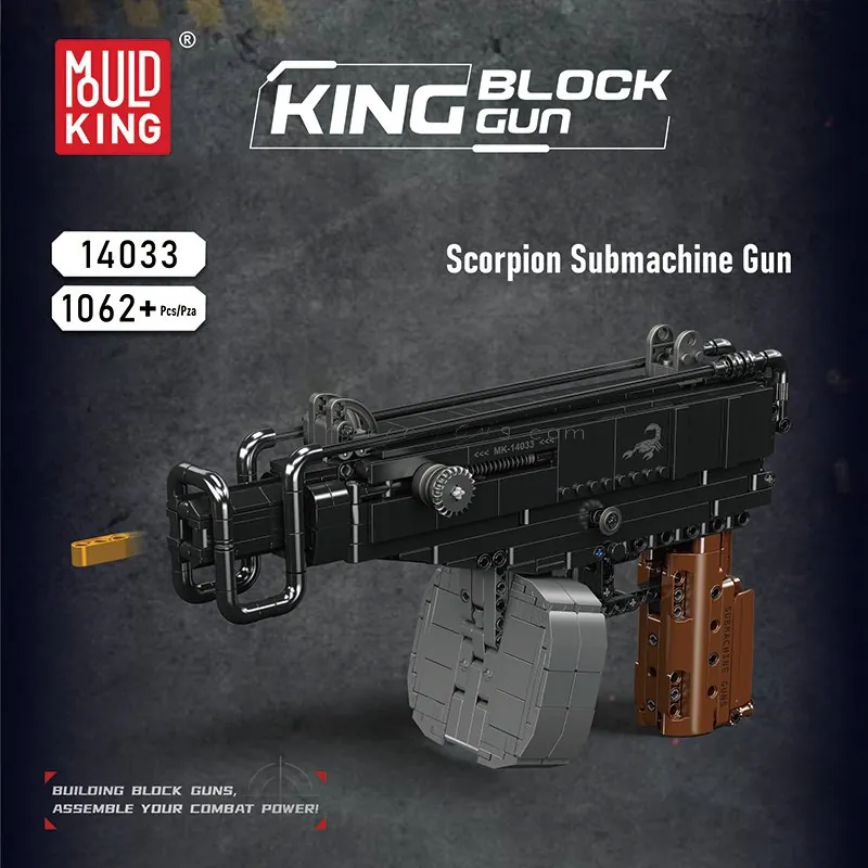 Scorpion Submachine Gun Building Blocks Set Scorpion Submachine Gun Building Blocks Set