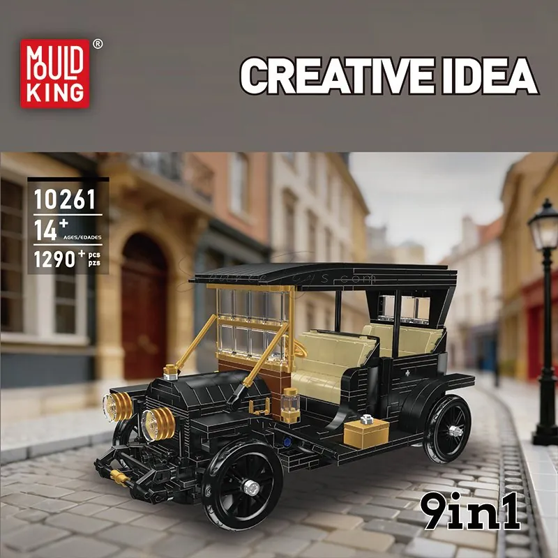 1910s Vintage Car Building Blocks (English Version) 1910s Vintage Car Building Blocks (English Version)