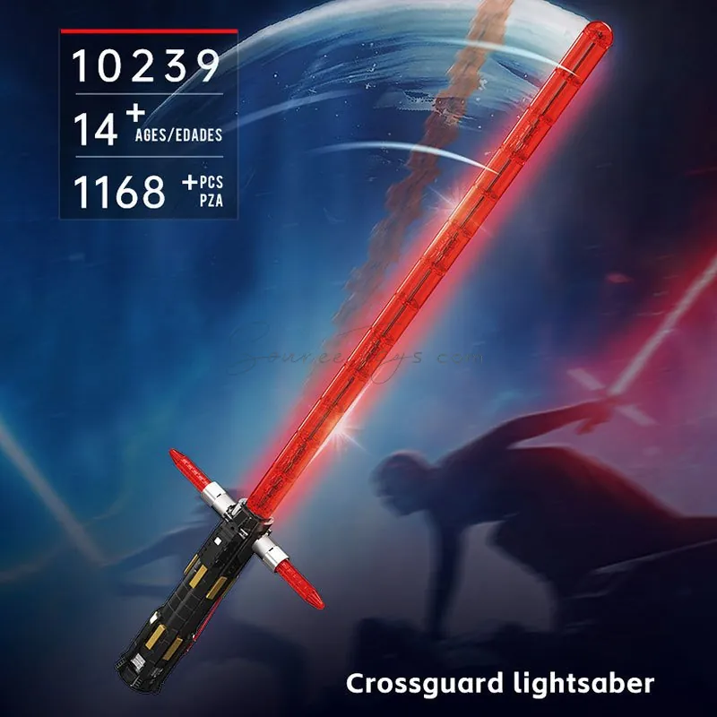 Creative Crossguard Lightsaber Building Set (1168 Pieces) Creative Crossguard Lightsaber Building Set (1168 Pieces)