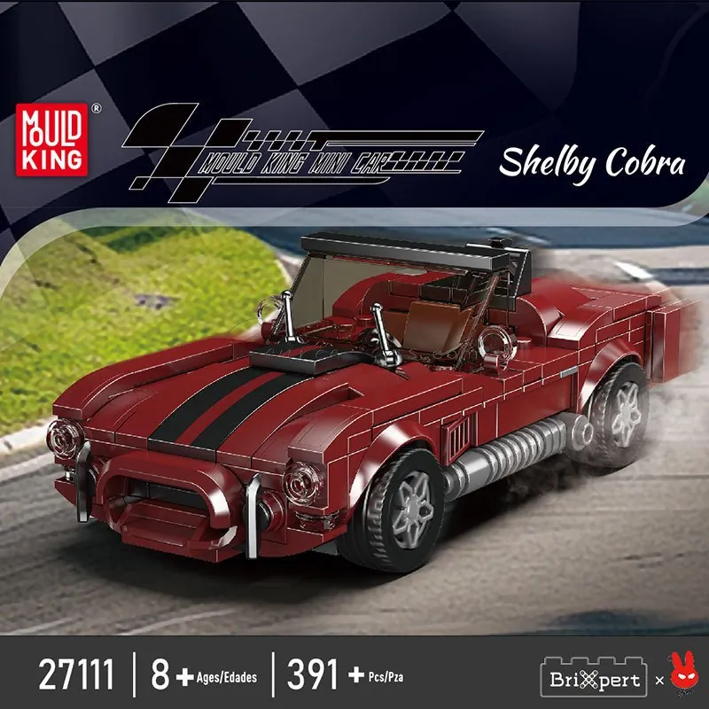 Shelby Cobra Car 8-Car Display Box Set