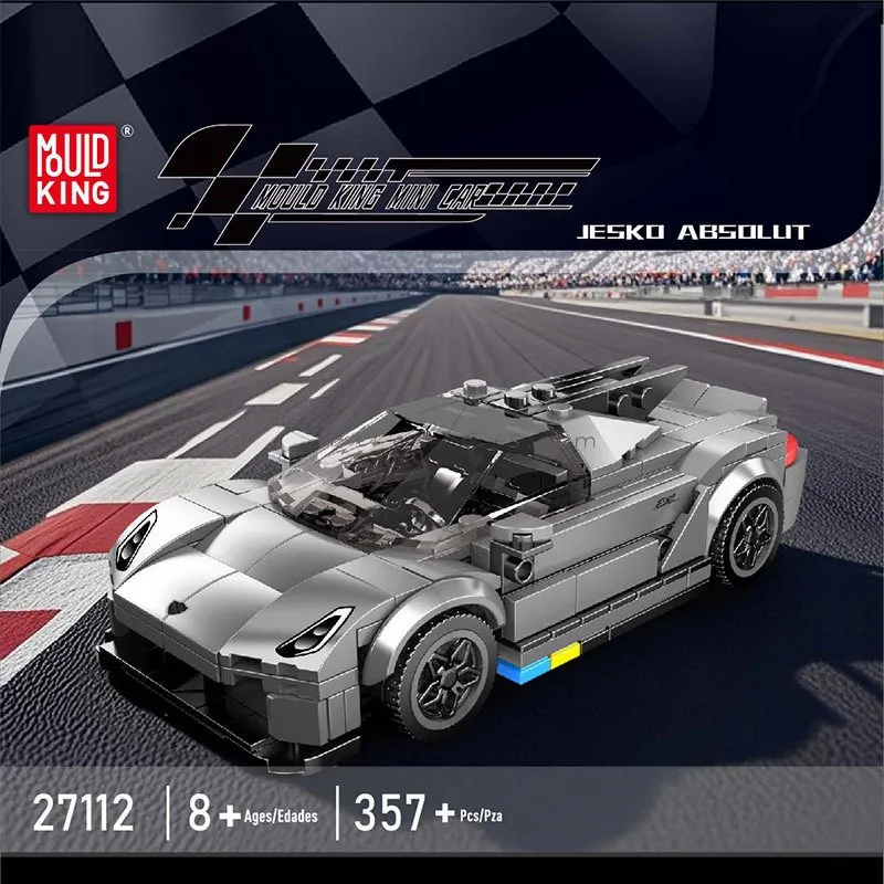 Jesko Absollit Car 8-Cell Display Box Set