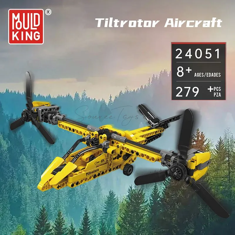 Tiltrotor Aircraft Building Set