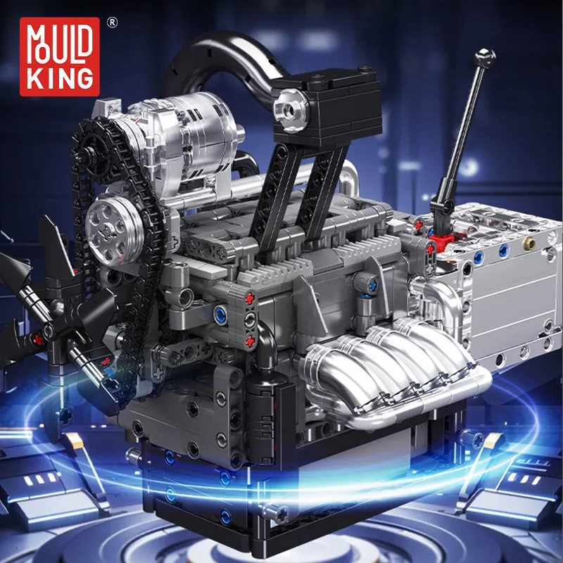 Rotary Engine Building Blocks Set