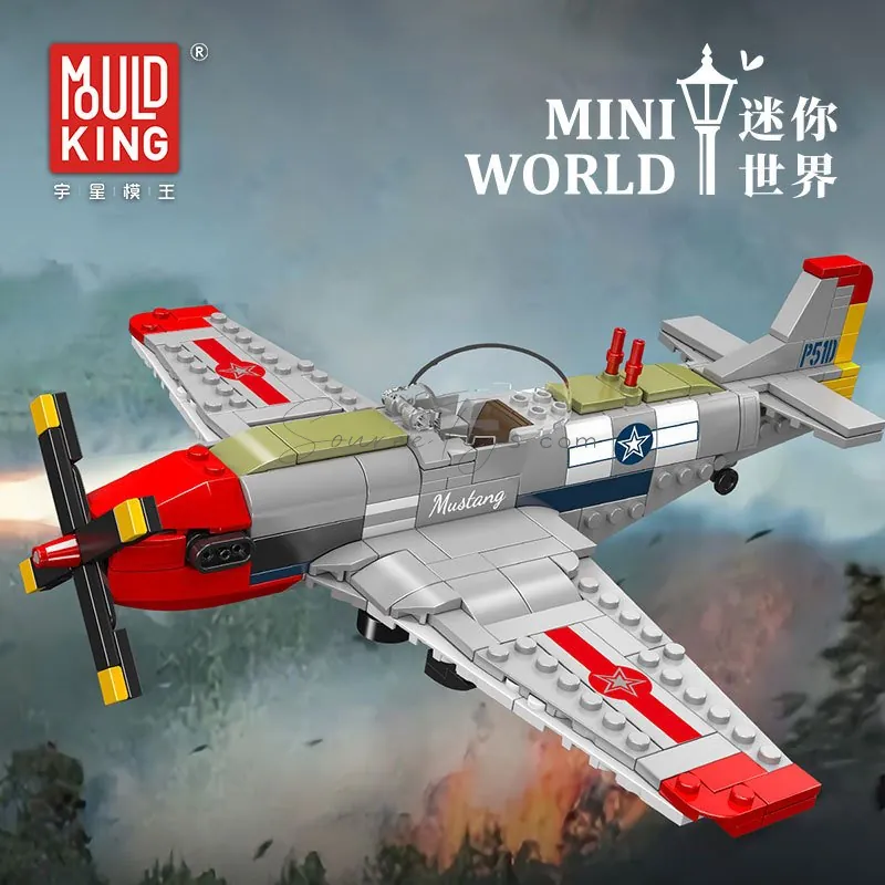 P-5ID Mustang Fighter Building Blocks P-5ID Mustang Fighter Building Blocks